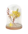 Deko-Glocke mit Trockenblumen