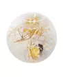 Teelichthalter mit Trockenblumen