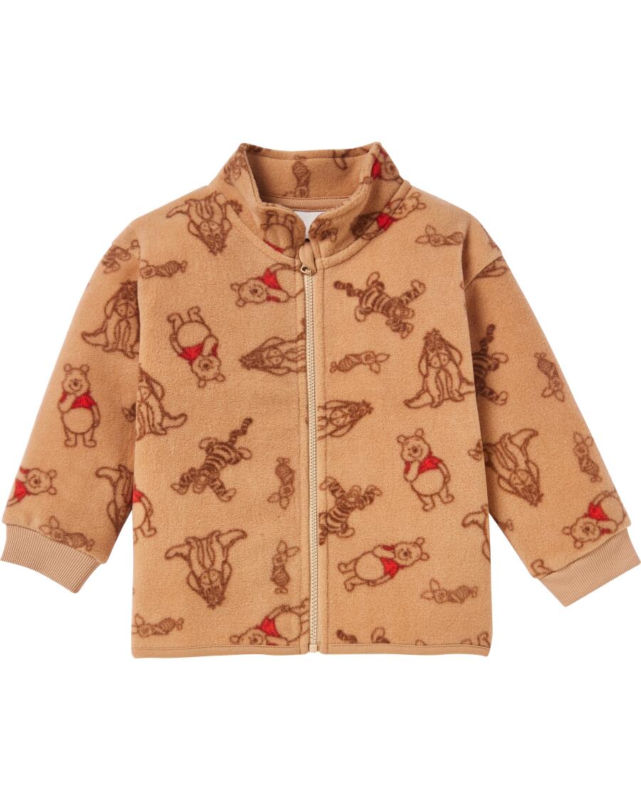 Bluza polarowa Kubuś Puchatek skórzany