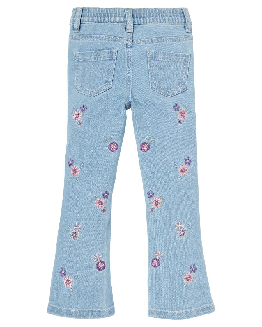 Jeansy z haftem Made to be happy, bootcut