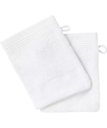 Waschhandschuhe aus Baumwolle