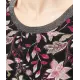 Triko s třpytivým výstřihem