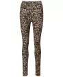 Legginsy z wzorem w panterkę