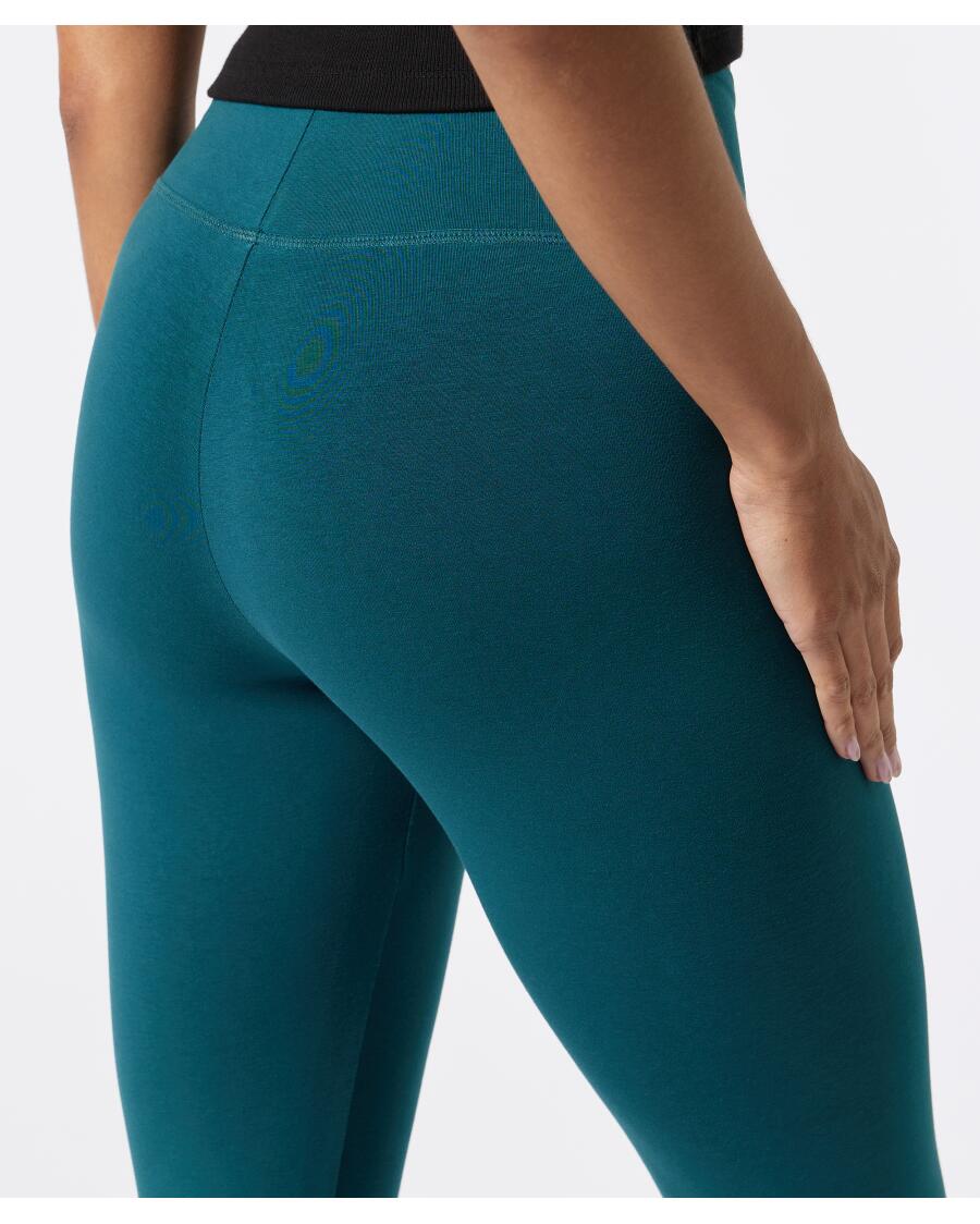 Legginsy Janina, szeroki ściągacz w pasie