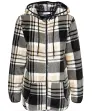 Fleecejacke mit Kapuze