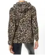 Fleecejacke mit Kapuze