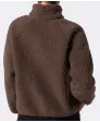 Fleecejacke in Teddyoptik