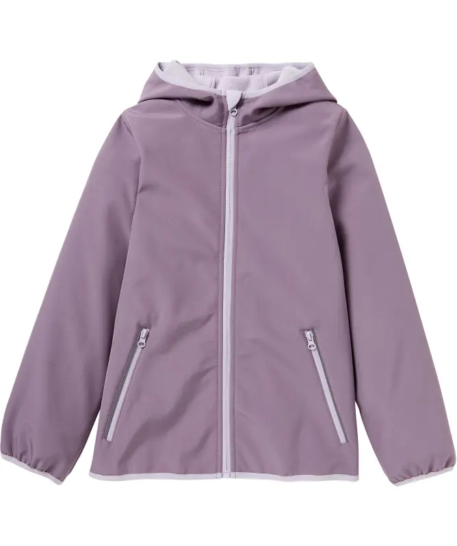 Softshelljacke in Lila