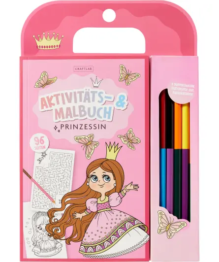 Kniha aktivit a omalovánek