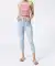 Jeans High-waist jeansblau hell