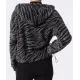 Fleecejacke Zebra