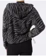 Fleecejacke Zebra