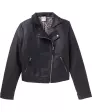 Schwarze Bikerjacke