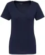 T-shirt met V-hals