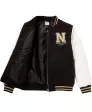 Collegejacke mit Aufnäher