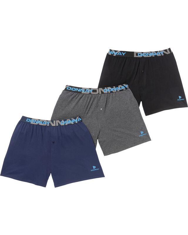 Boxers homme, bleu marine (KiK Boxershorts (dunkelblau)) — KiK, produit allemand authentique au Maroc