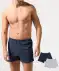 Boxershorts donkerblauw