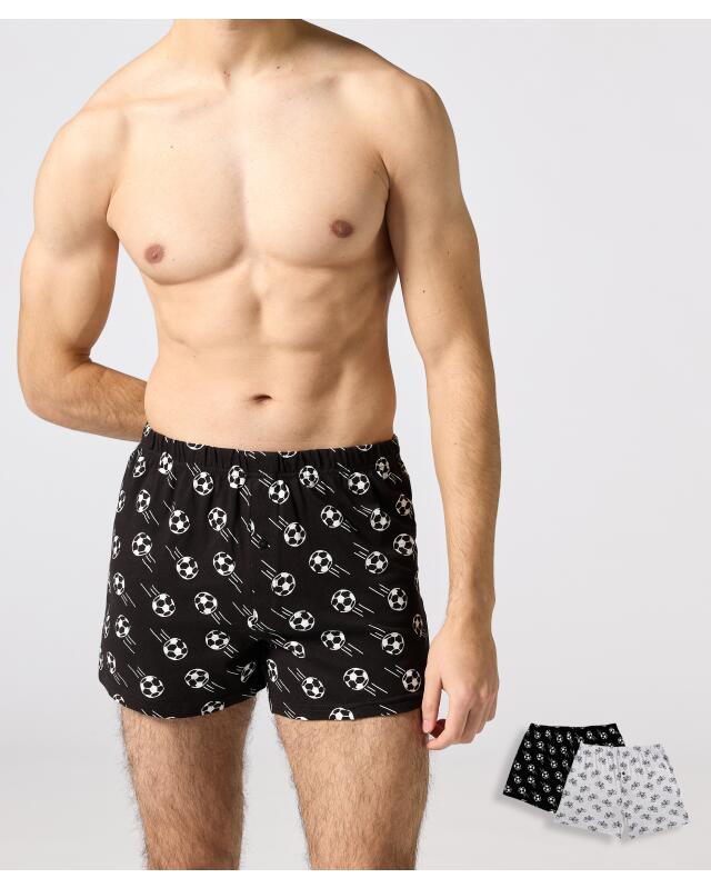Boxers homme, noir — KiK, produit allemand authentique au Maroc
