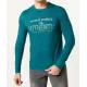 Langarmshirt mit Schriftzug