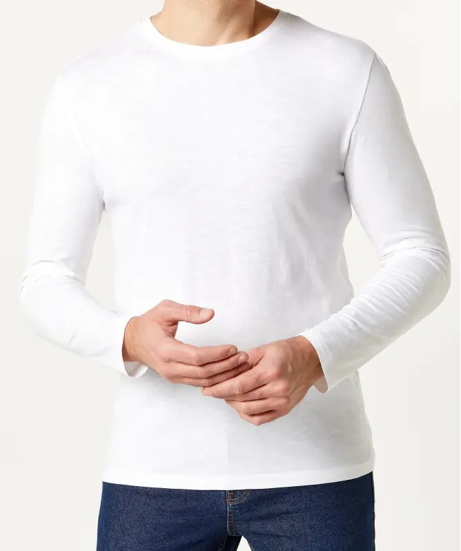 Basic Langarmshirt