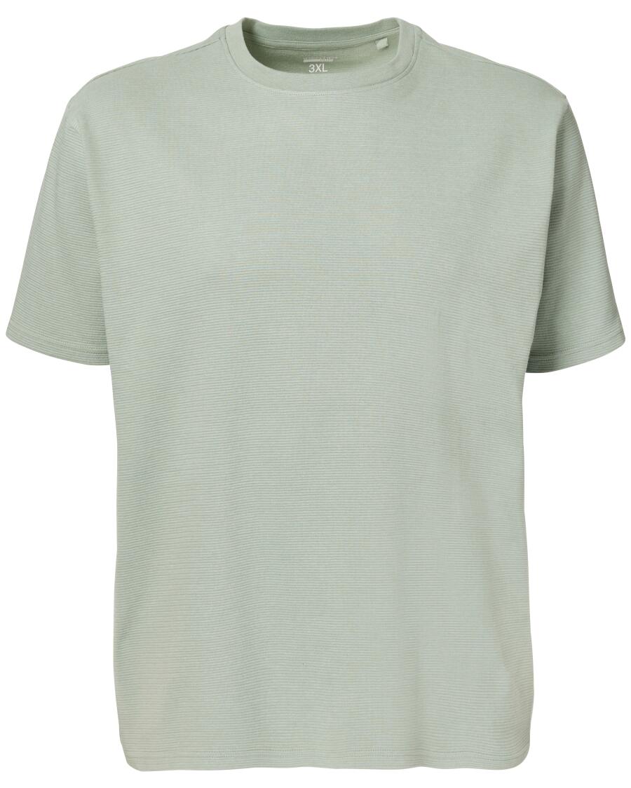 T-Shirt z teksturą jasnozielony