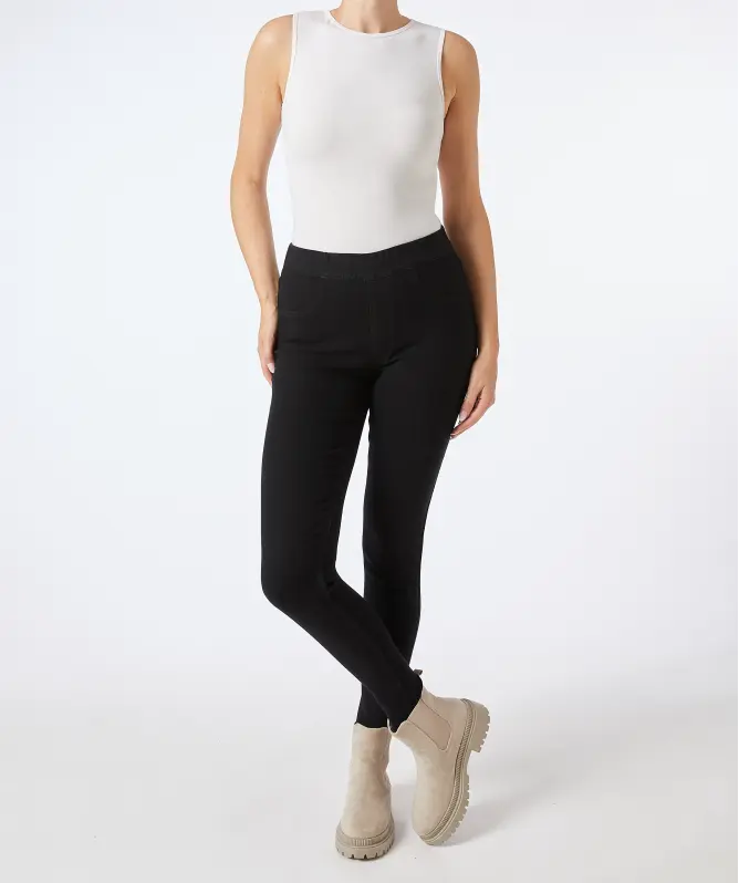 Černé jeggings