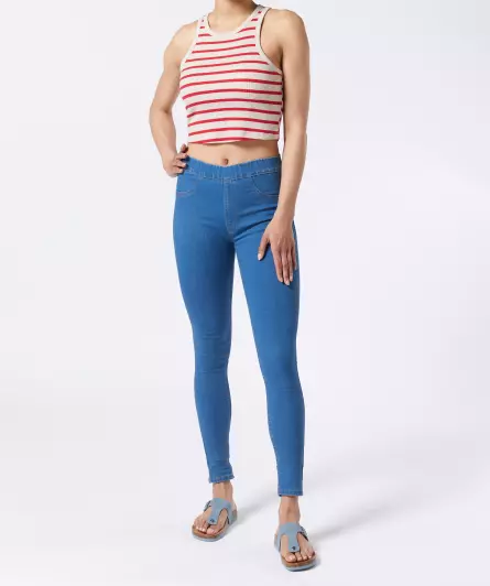 Jeggings met achterzakken