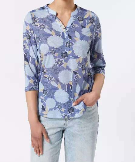 Shirt mit Blumendruck
