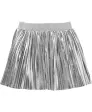 Metallic Faltenrock
