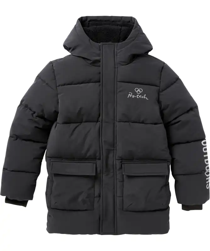 Schwarzer Steppparka