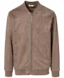Hellbraune Bomberjacke