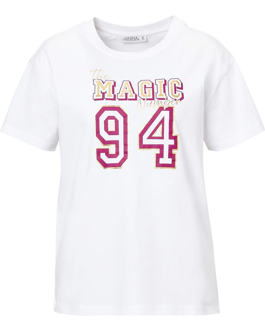 T-Shirt oversize Janina, okrągły dekolt