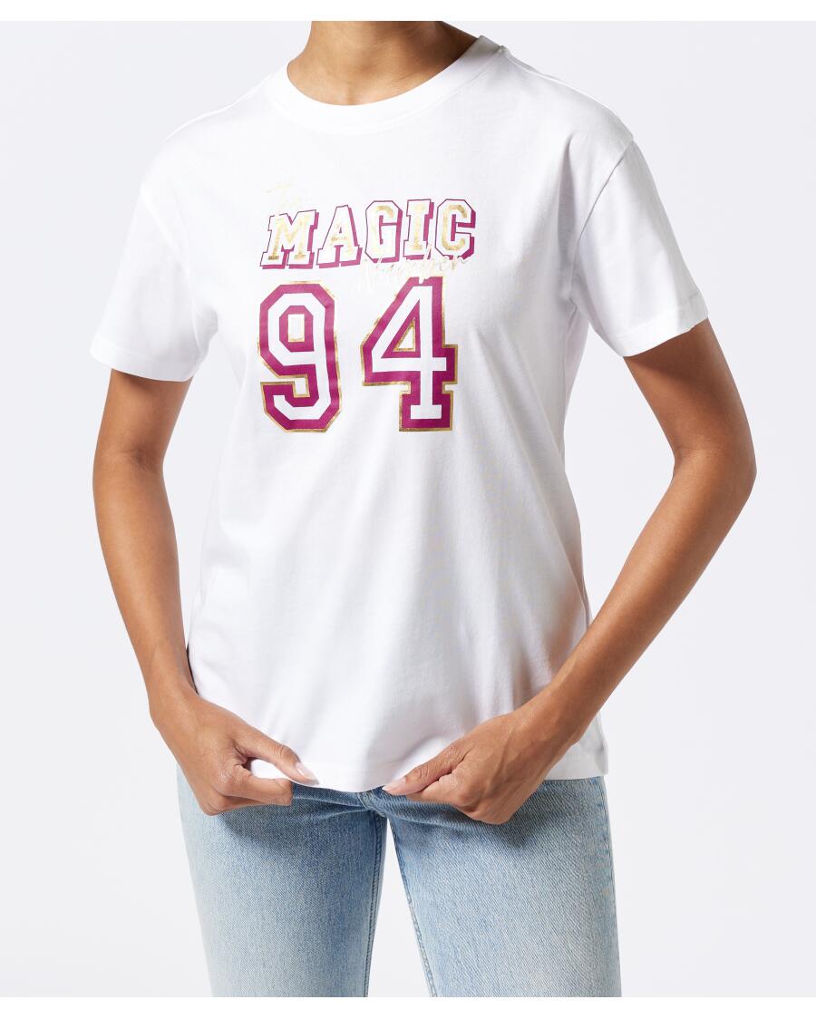 T-Shirt Oversize weiß