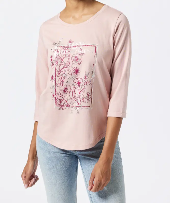 Shirt mit Frontprint