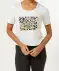 Sport-Shirt cropped weiß
