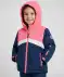 Skijacke Colour-Blocking neon pink