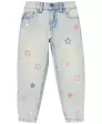 Jeans mit Stickereien