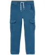 Dunkelblaue Cargohose