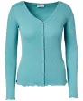 Langarmshirt mit Wellenkanten