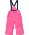 Skihose mit Schneefang neon pink