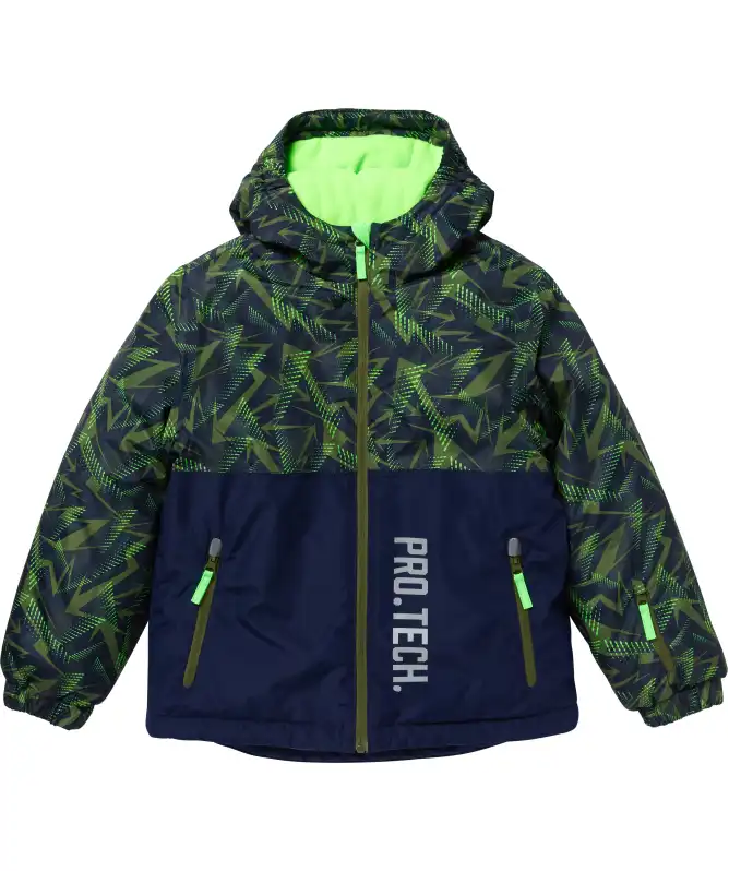 Lyžařská bunda s flísovou podšívkou