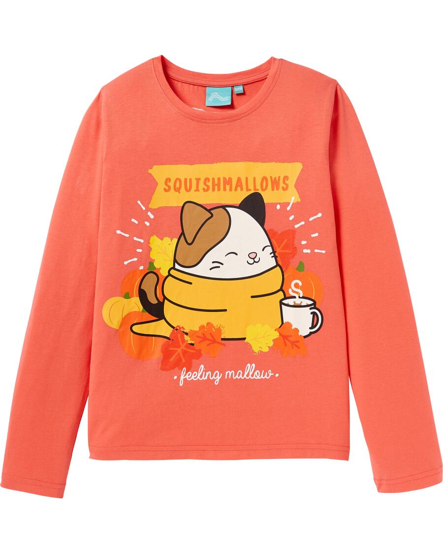 Squishmallows Langarmshirt koralle