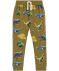 Kinder joggingbroek met dinosaurussen groen