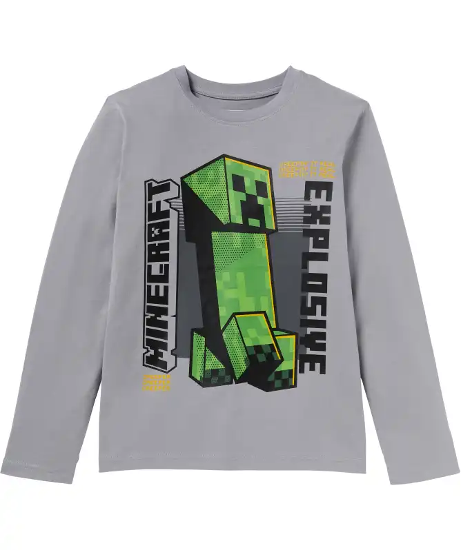 Minecraft Langarmshirt