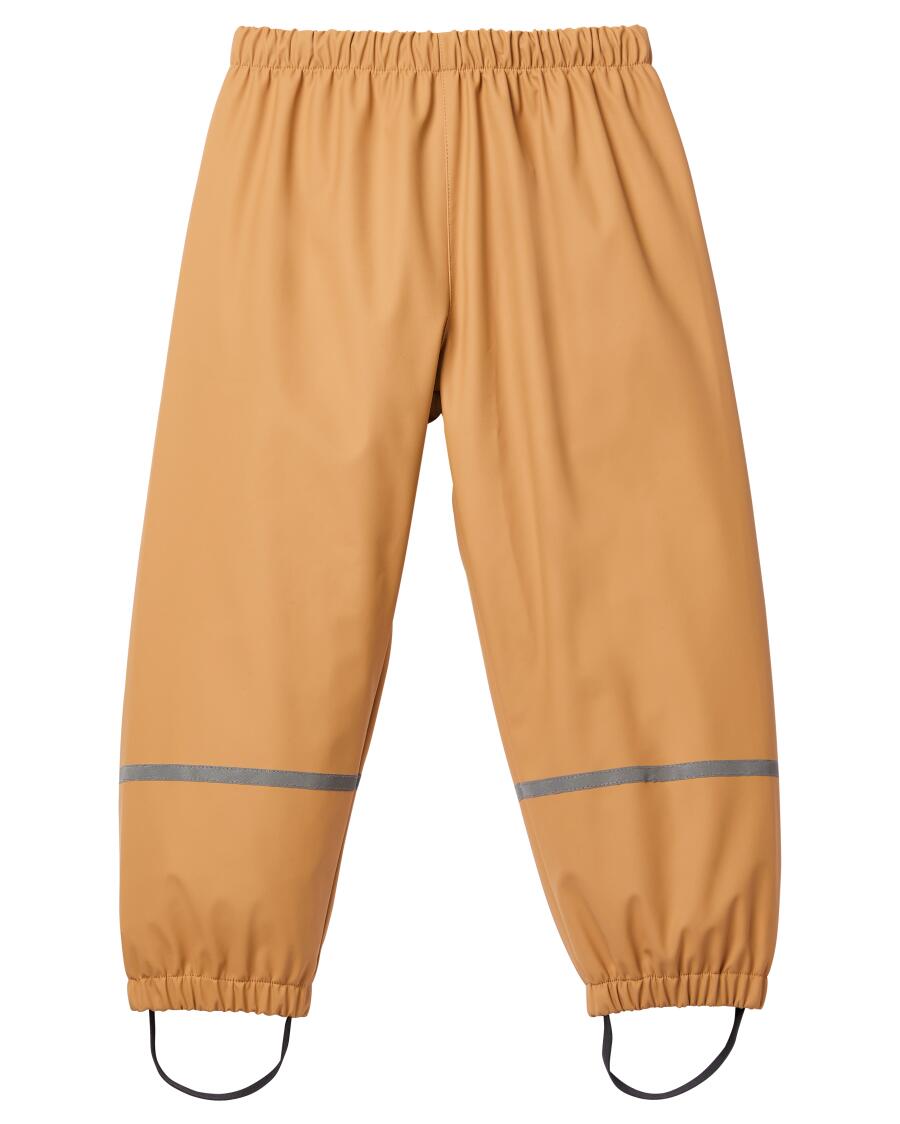 Regenhose mit Stegen hellbraun