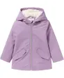 Regenparka in Hellviolett