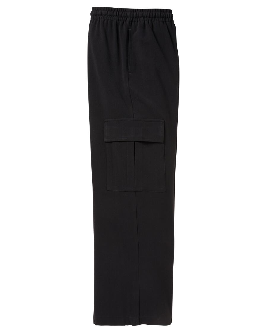 Spodnie cargo z szeroką nogawką Made to be happy, elastyczny pas