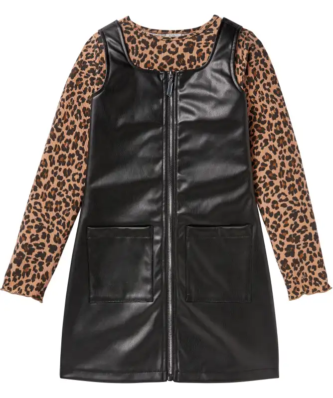 Kleid + Langarmshirt