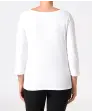 Shirt mit U-Boot-Ausschnitt