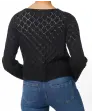 Schwarze Strickjacke